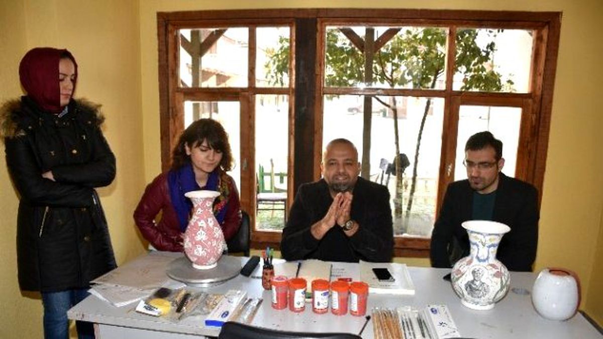 Çini ve Seramik Atölyesi Açıldı