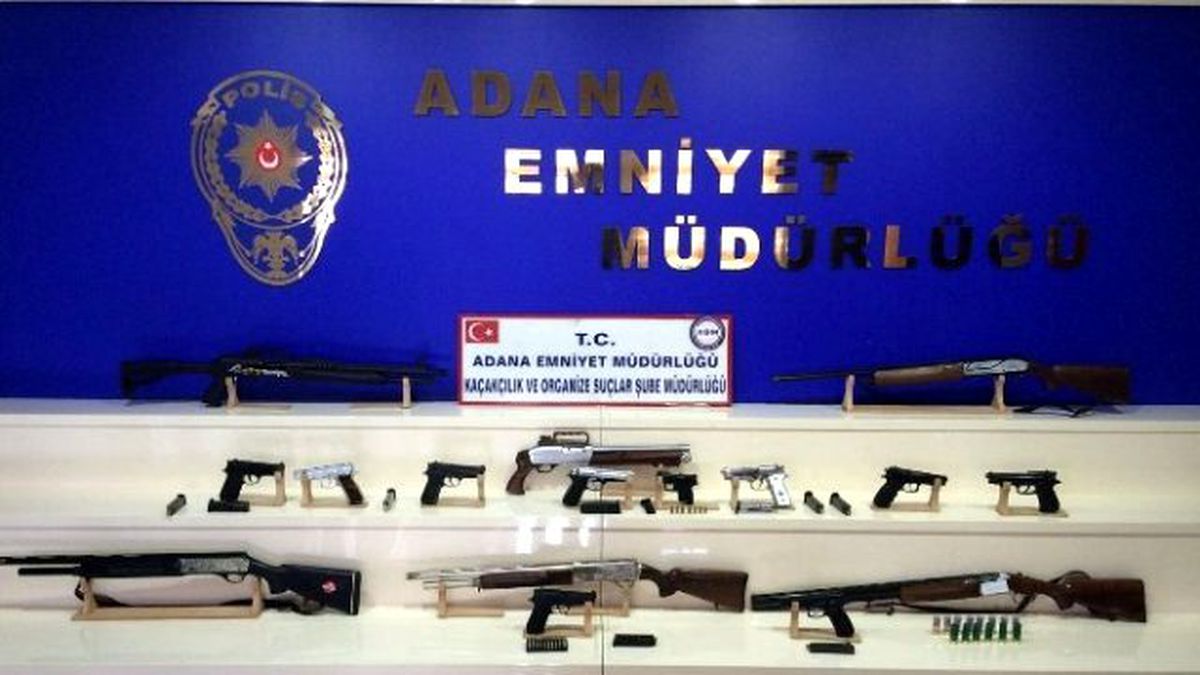 Dört İlde Silah Kaçakçılığı Operasyonu: 20 Gözaltı