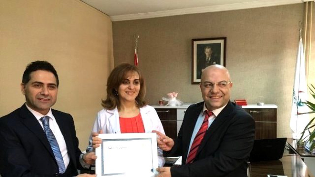 Erzurum\'da Nenehatun Kadın Doğum Hastanesi Başhekimi Opr.dr.berrin Göktuğ Kadıoğlu Yılın Başhekimi...