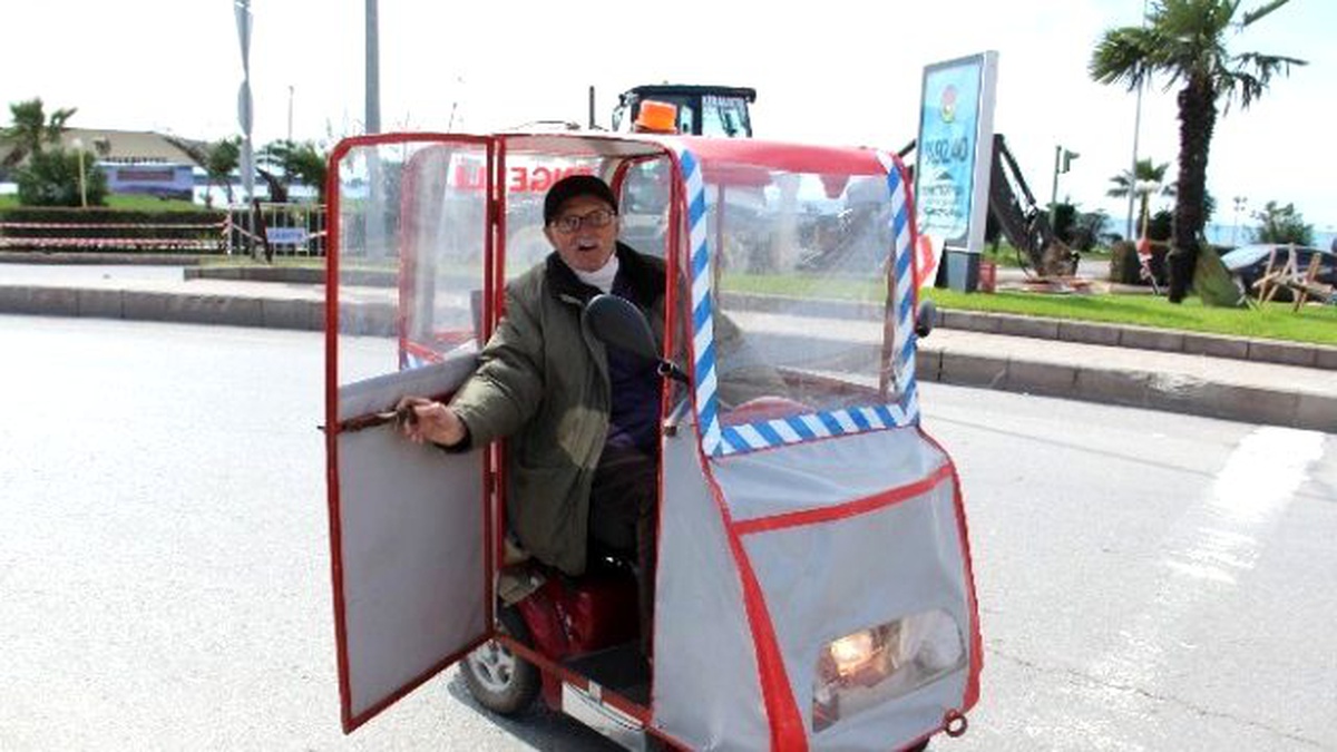 Karadenizli Vatandaşın Tasarladığı Alternatif Engelli Aracı