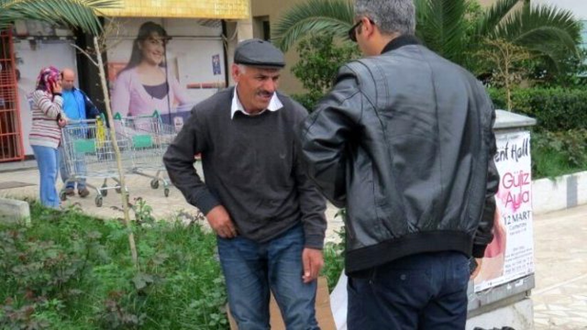 Katil Zanlısı Dilenirken Yakalandı