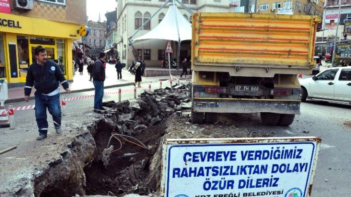 Kdz. Ereğli Belediyesi Su Taşkınlarına Önlem Alıyor