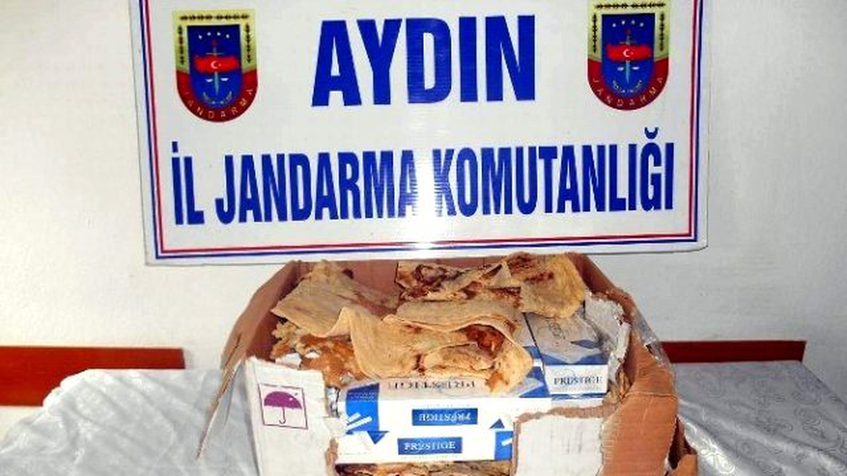 Lavaş Ekmek Arasında Kaçak Sigara Sevkiyatı