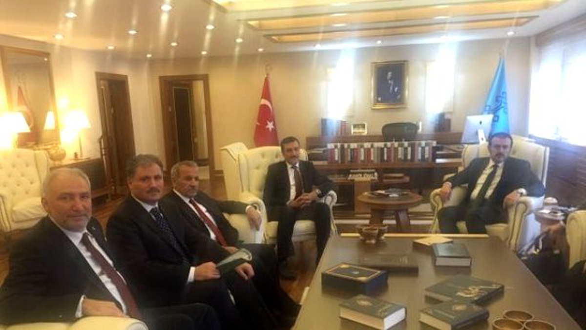 Malatya Heyeti, Bakanları Ziyaret Etti