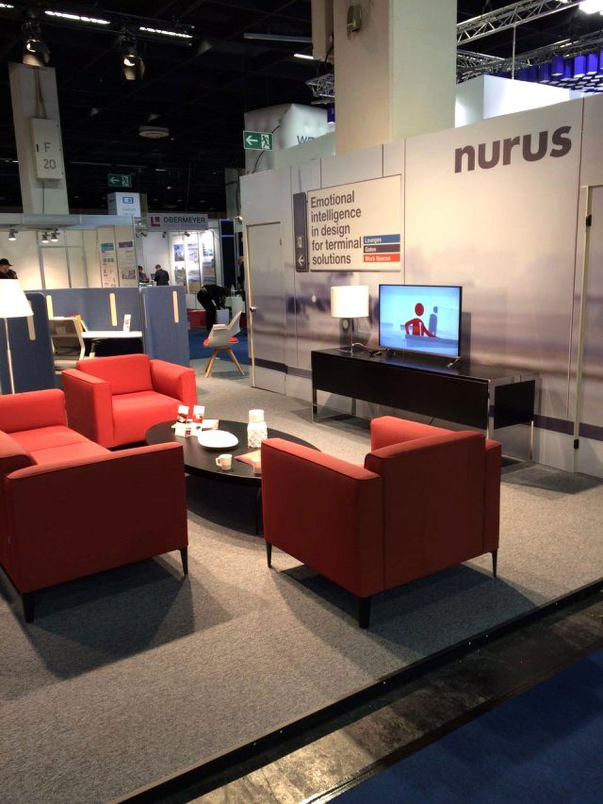Nurus ile Passenger Terminal Fuarı\'nda