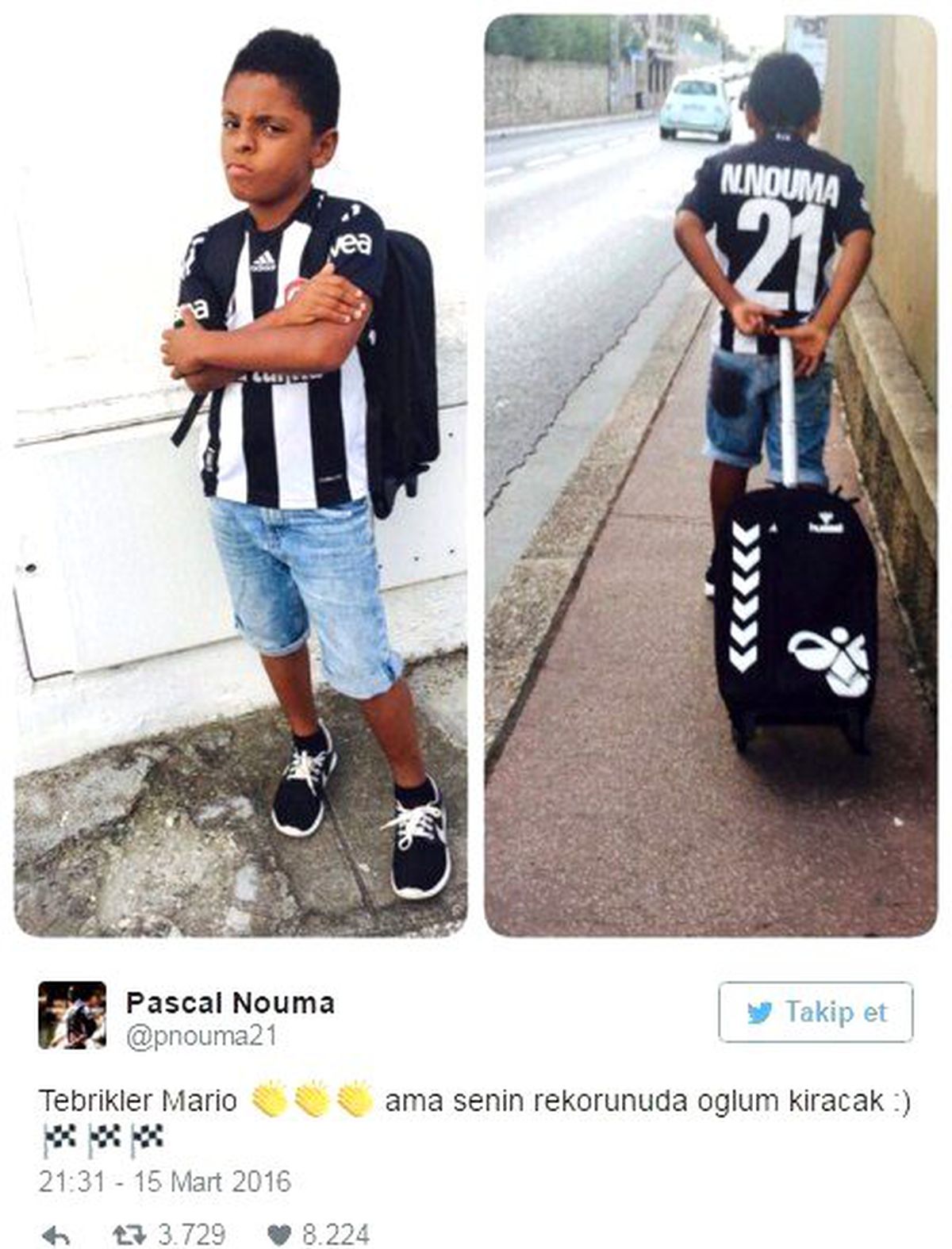 Pascal Nouma\'dan Gomez\'e Gönderme