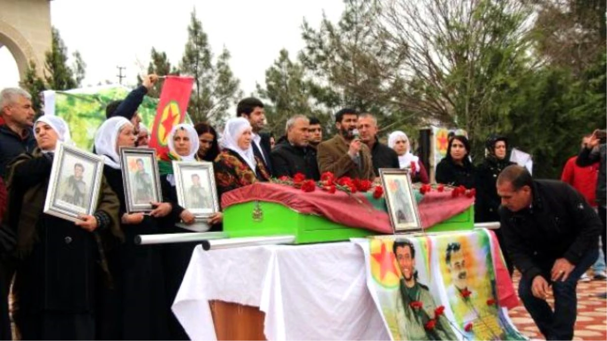 İki HDP\'li Vekil PKK\'nın Sur Sorumlusunun Cenazesinde Gövde Gösterisi Yaptı