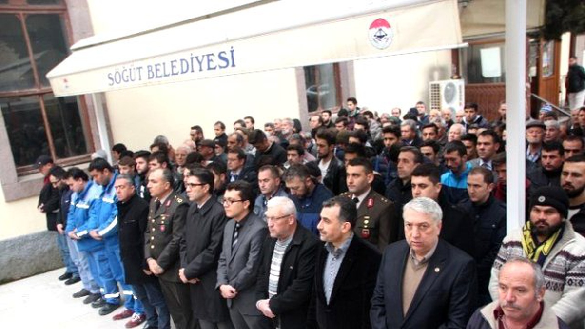 Şehidin Memleketi Söğüt\'te Gıyabi Cenaze Namazı Kılındı