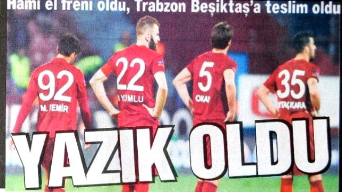 Trabzonspor Basın Sözcüsü Örem: "Galip Gelmek İsterdik Ama Olmadı"