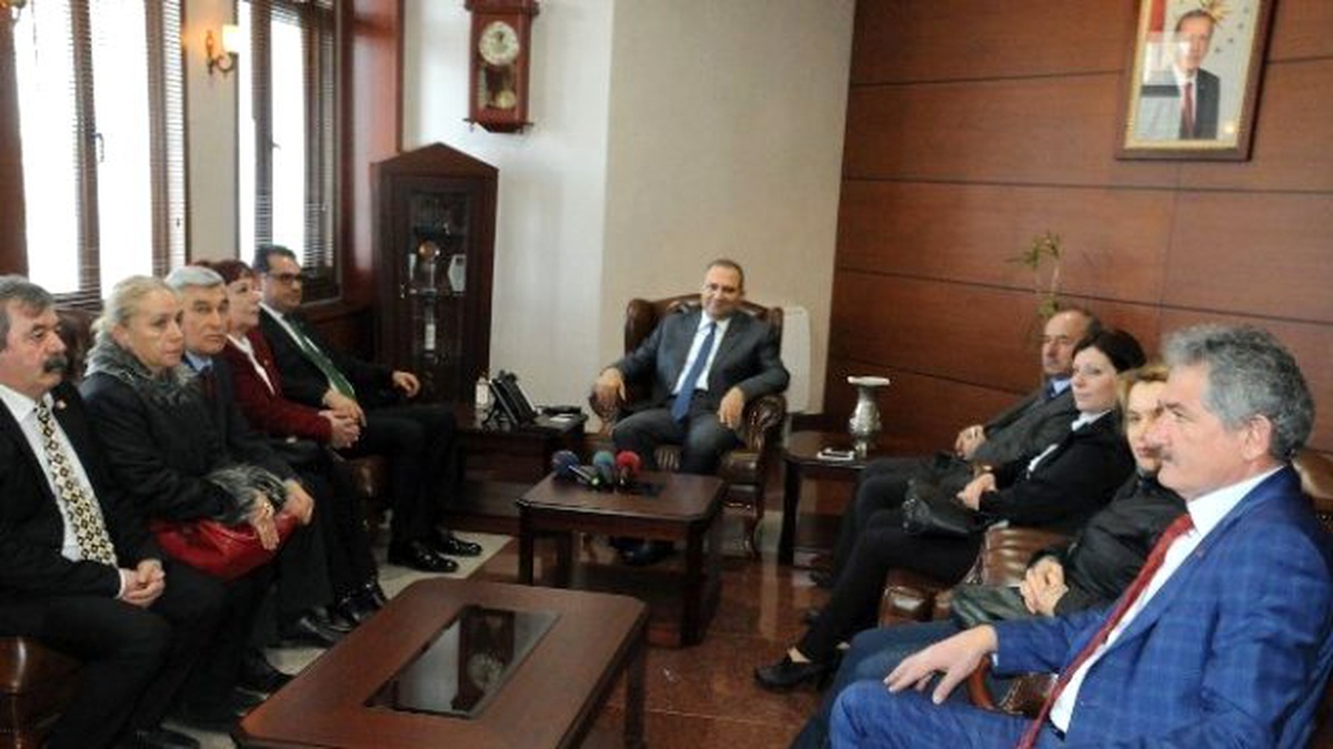 Ünal Demirtaş, Vali Kaban\'ı Ziyaret Etti