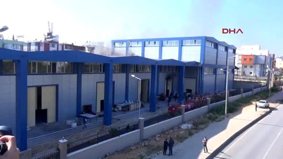 Antalya - Opera ve Bale Deposunda Yangın