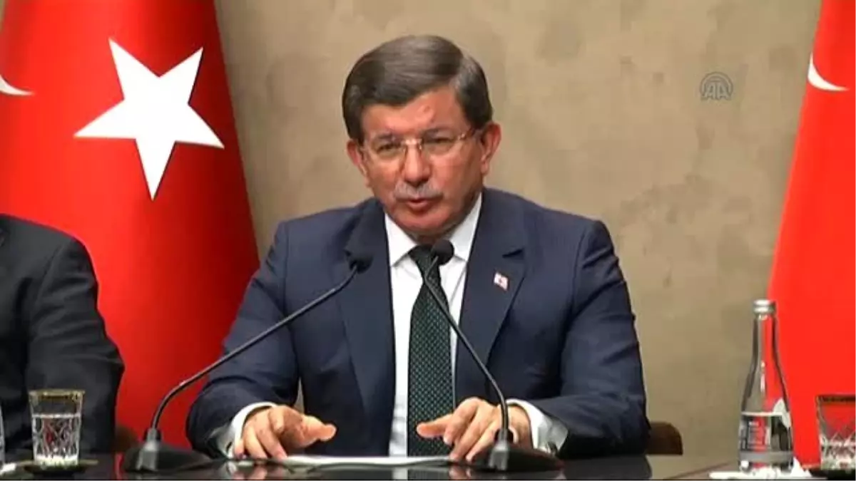 Davutoğlu: "Terör ve Terörist Bu Anlamda Eğer Yeni Boyutlar Kazanmışsa Onları da Tanımlarız"