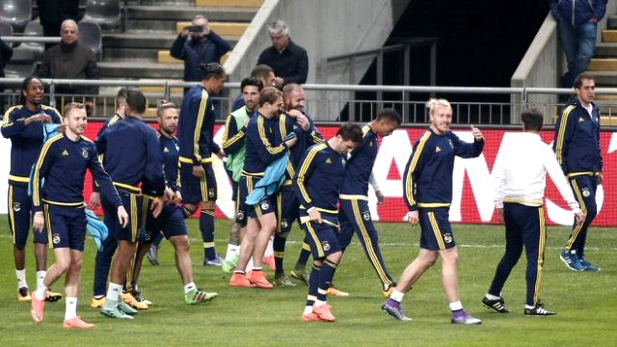 Fenerbahçe Braga Maçı Hazırlıklarını Tamamladı