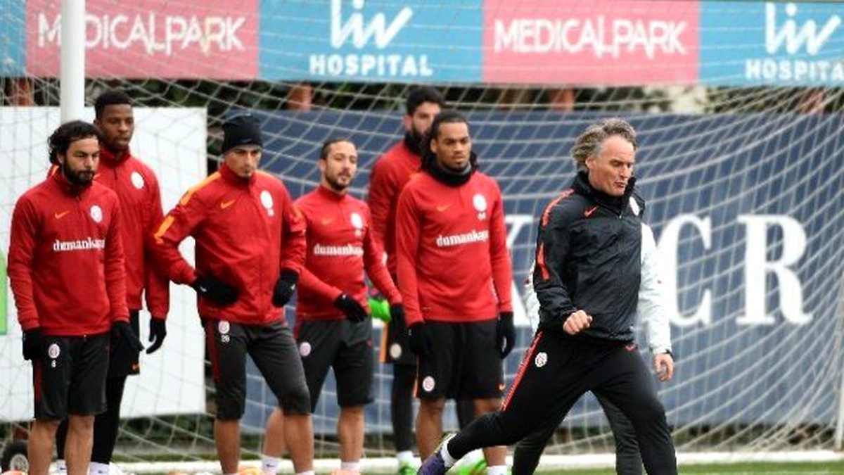 Galatasaray, Derbi Maçın Hazırlıklarını Sürdürüyor