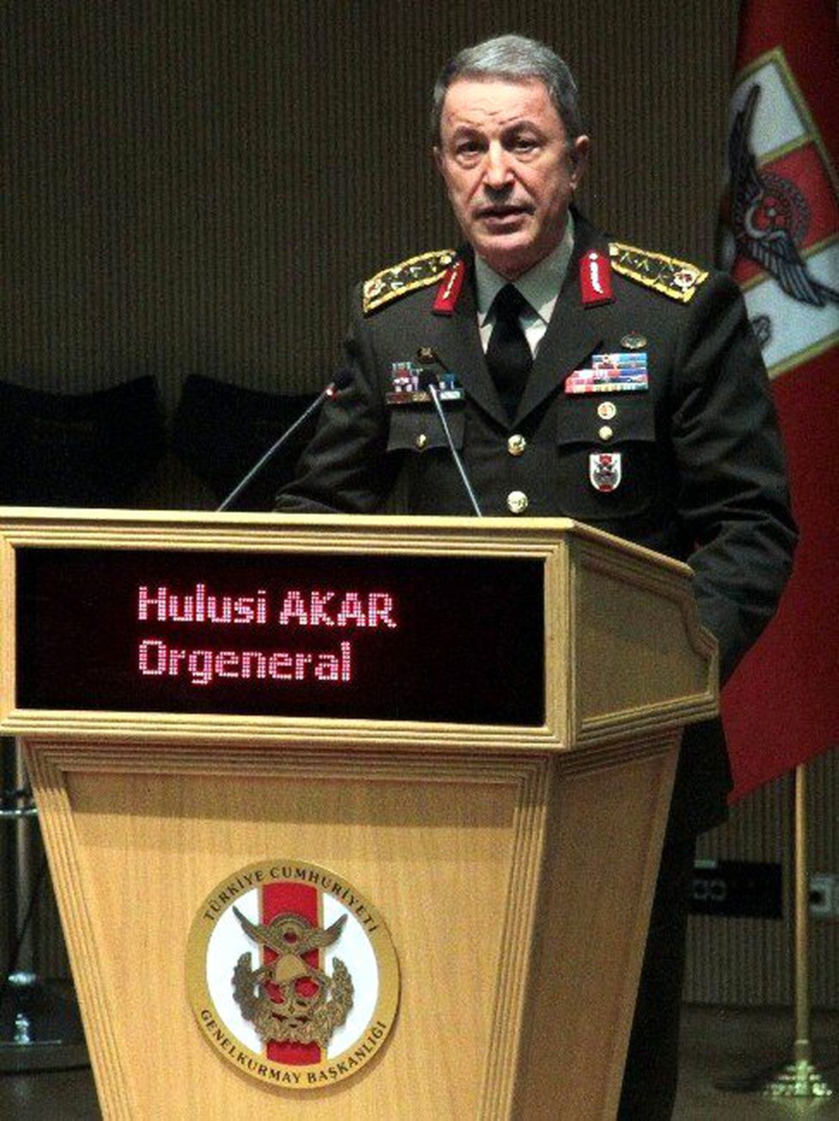 Genelkurmay Başkanı Orgeneral Akar\'dan \'Terörle Mücadele\' Açıklaması