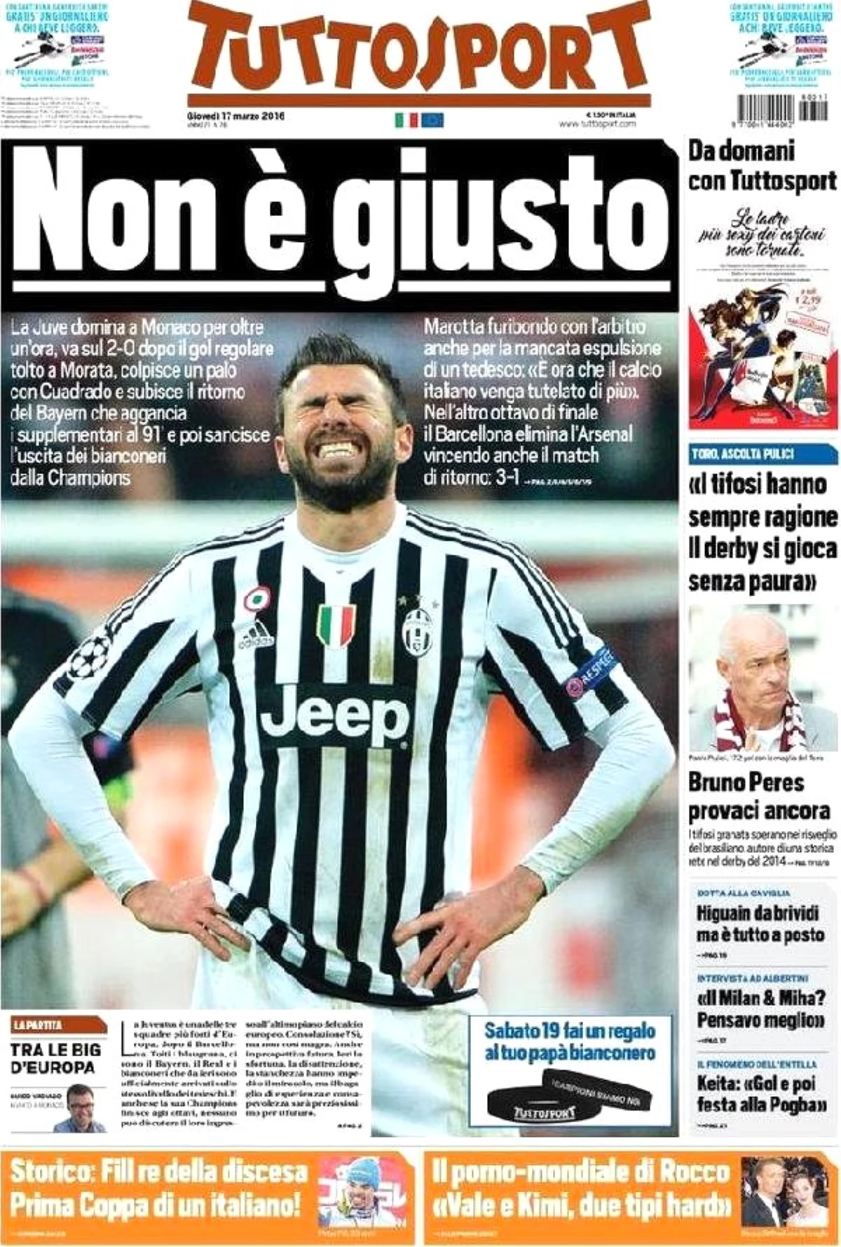 İtalyan Basınından, "Juventus\'un Golü Yendi" Tepkisi