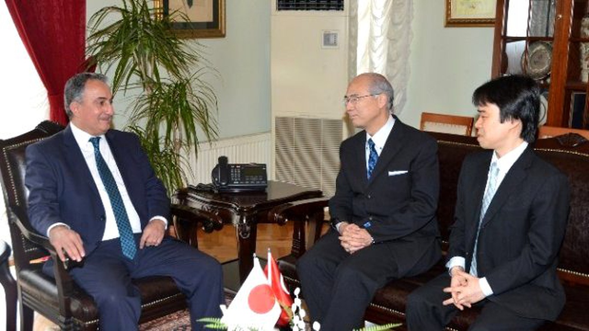 Japon Başkonsolostan Teşekkür Ziyareti