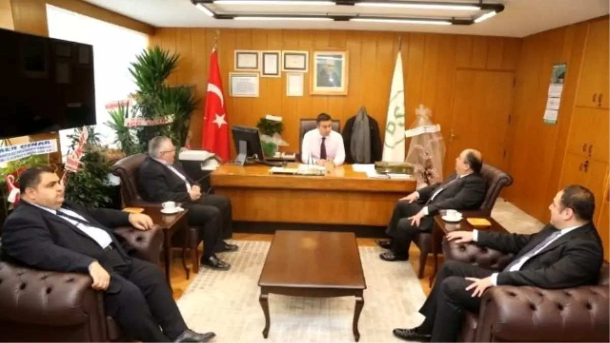 Kmtso'dan DSİ Bölge Müdürü Köleoğlu'na Ziyaret