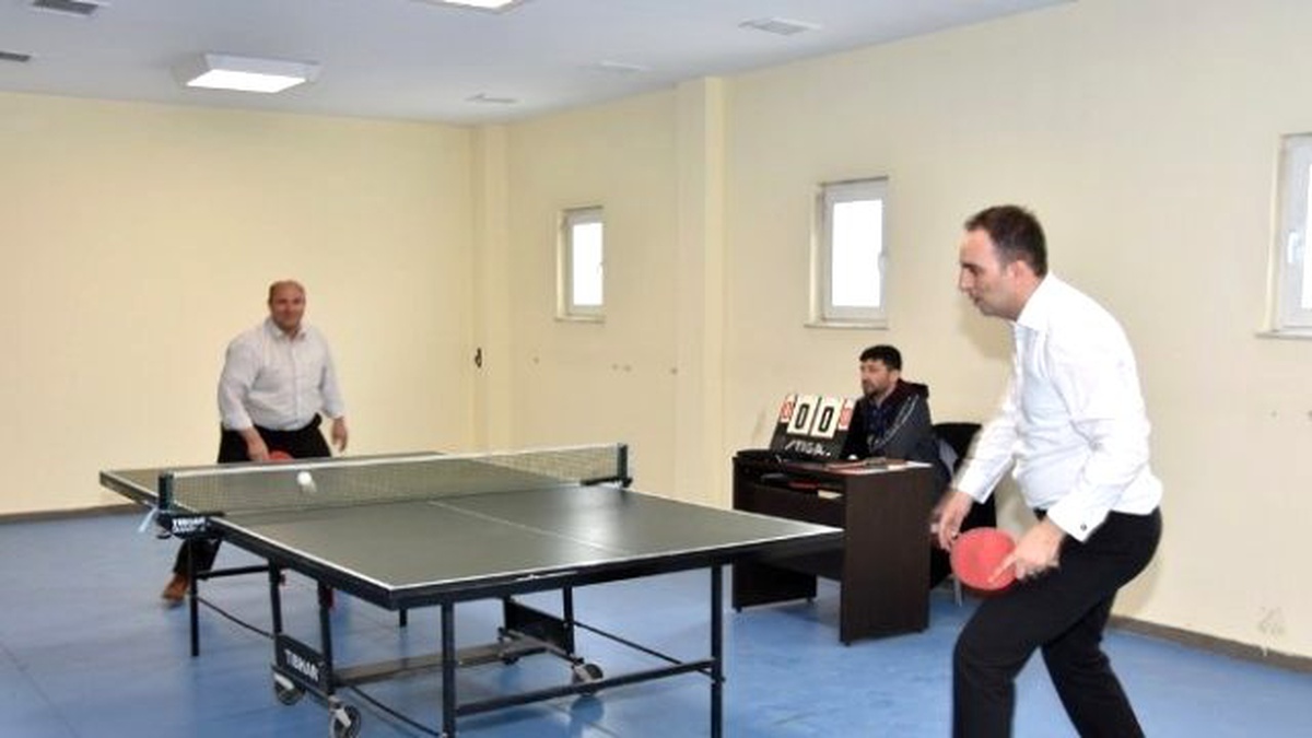 Kocasinan Personelinin Masa Tenisi Heyecanı