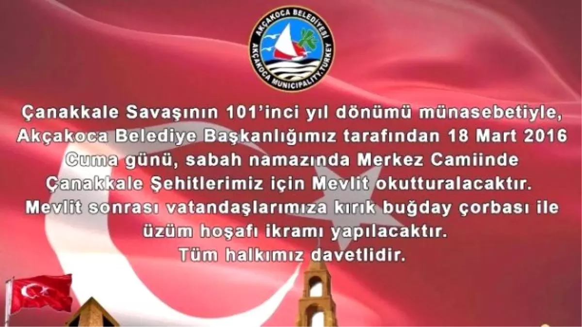 Sabah Namazında Çanakkale Şehitleri Anılacak