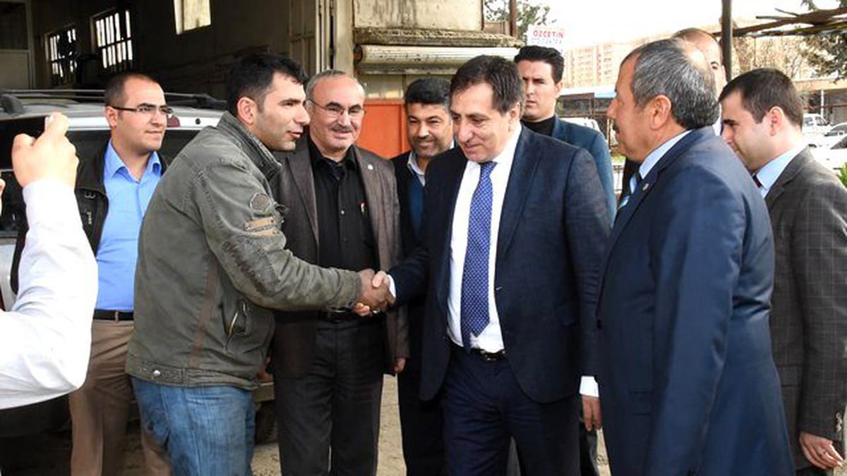 Vali Küçük, Esnafı Dinledi