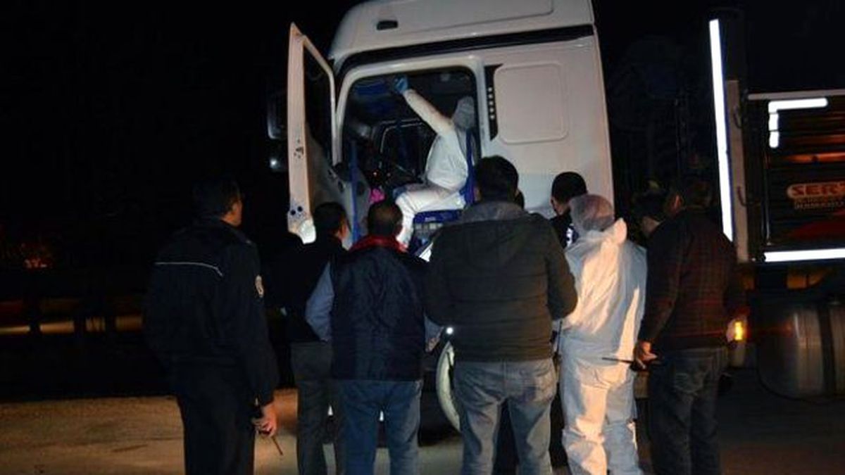 Adana\'da Tır Şoförü Aracında Öldürüldü