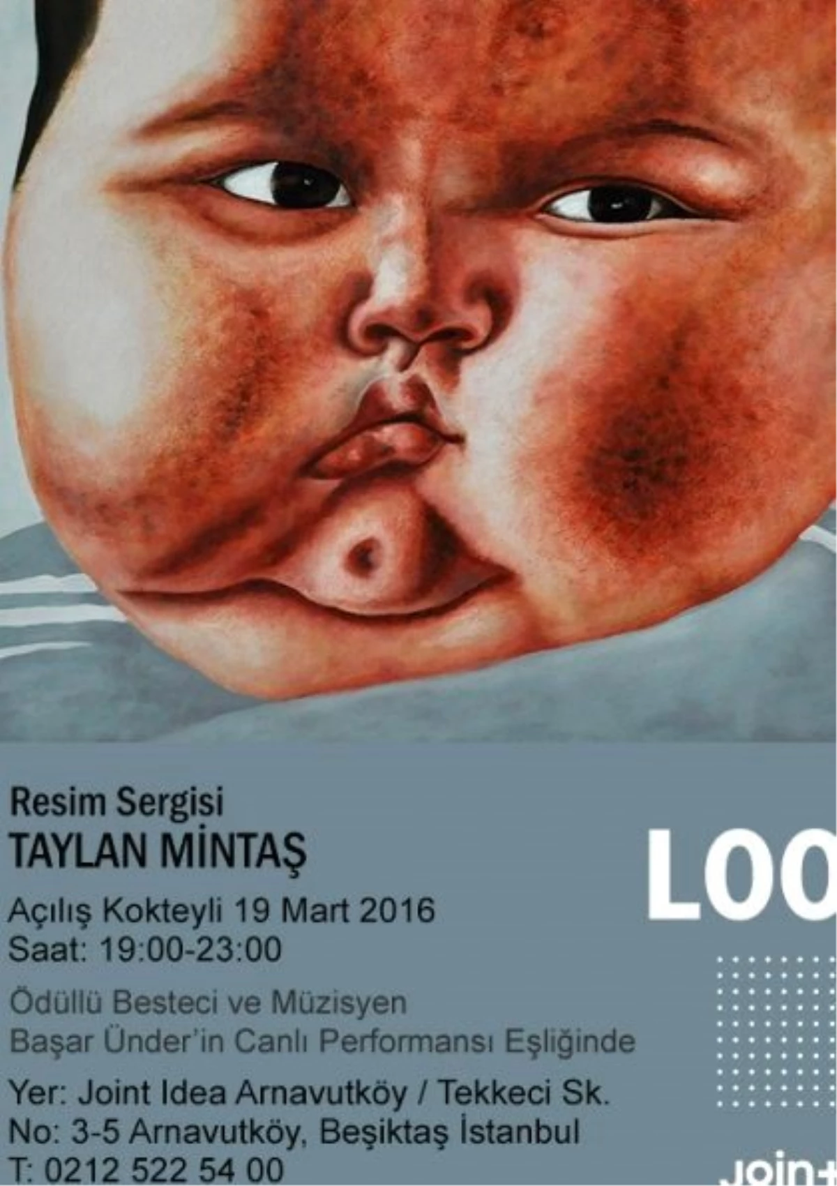 "Bak! - Look!" Taylan Mintaş Resim Sergisi, Arnavutköy Joint Idea\'da!