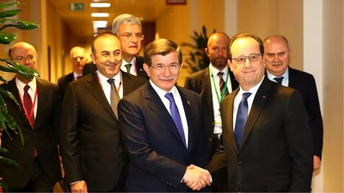 Başbakan Davutoğlu Brüksel\'de