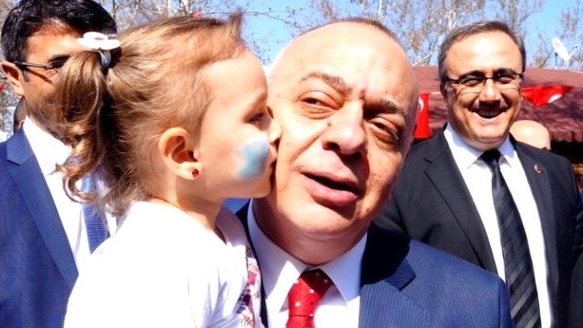 Başkan Ergün, Küçük Simay\'a Hayran Oldu
