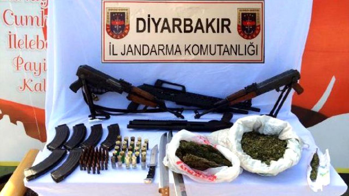 Bismil\'de Uyuşturucu ve Silah Operasyonu