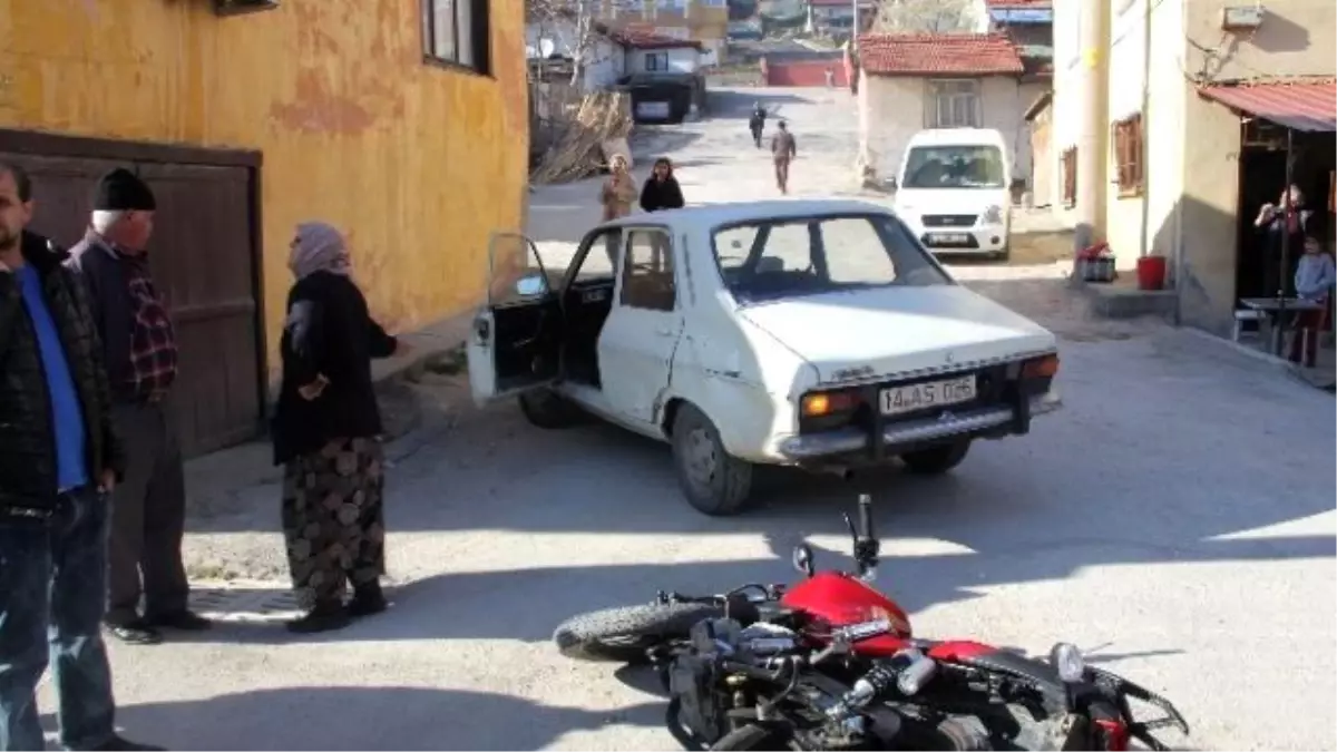 Bolu\'da Trafik Kazası; 2 Yaralı