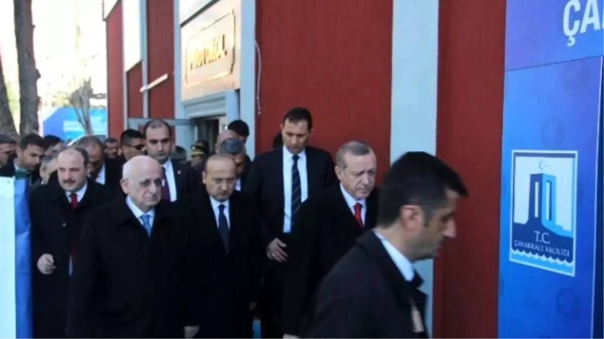 Cumhurbaşkanı Erdoğan Çanakkale\'de