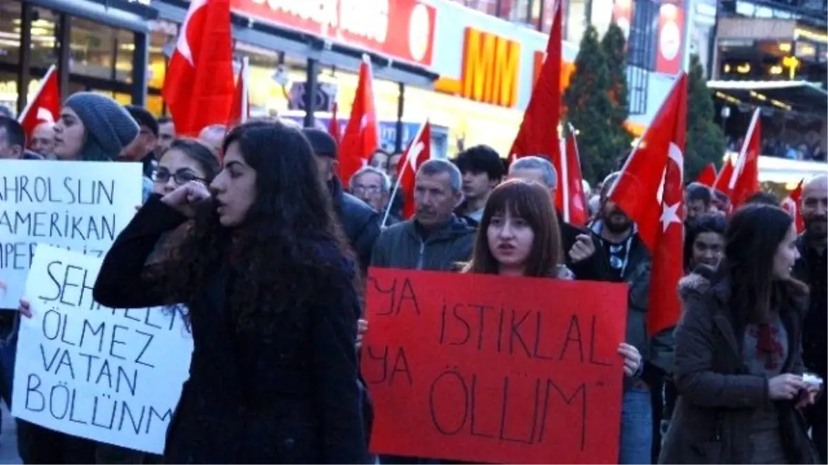 Eskişehir Teröre Karşı Tek Yürek Oldu