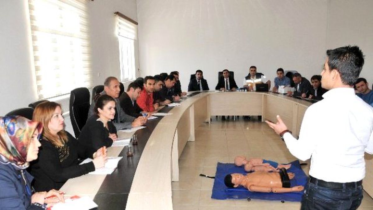 Gıda, Tarım ve Hayvancılık Müdürlüğü Personeli İlkyardım Eğitimi Verildi