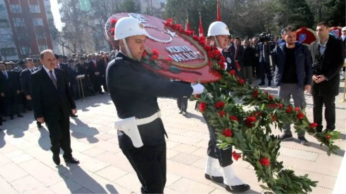 Konya\'da Çanakkale Şehitleri 101. Yılında Anıldı