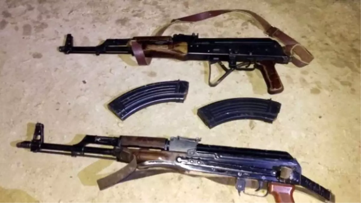 Mağara\'da Cephane Ele Geçirildi