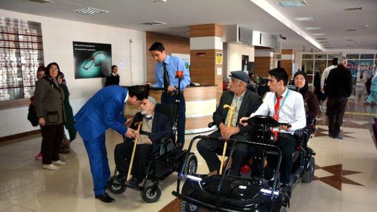 Nevşehir Devlet Hastanesinde Engelli ve Yaşlı Hastalara Kolaylık Getiren Proje