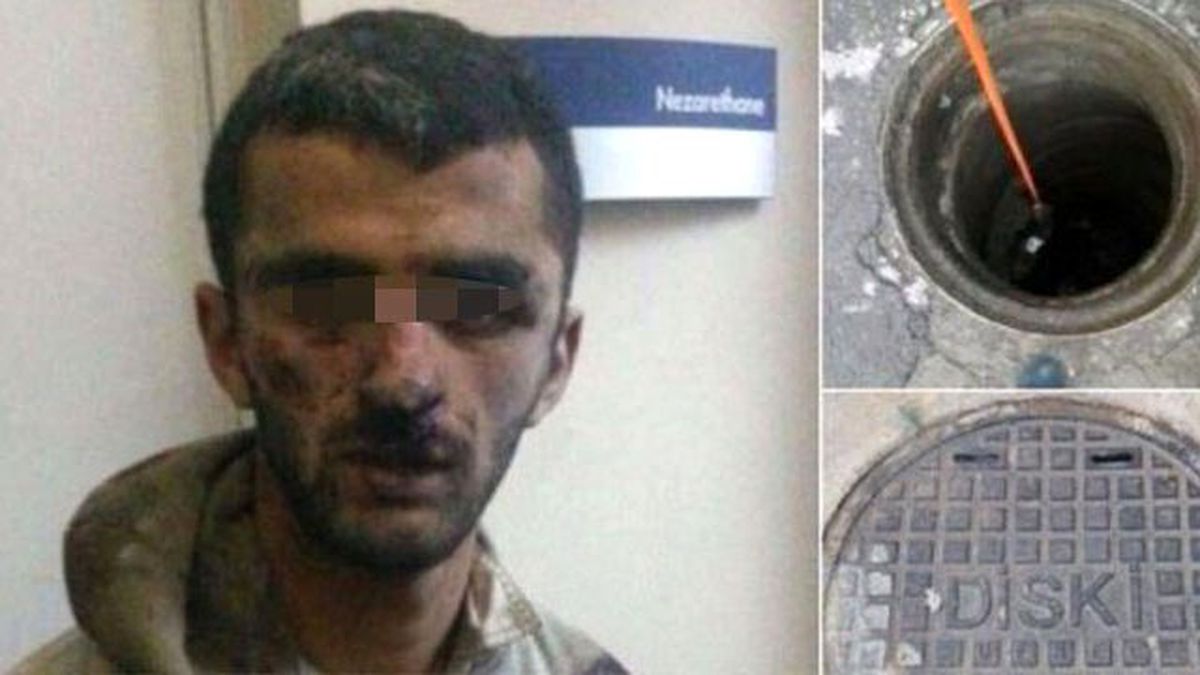 2 Gündür Kanalizasyonda Saklanan Terörist Yakalandı