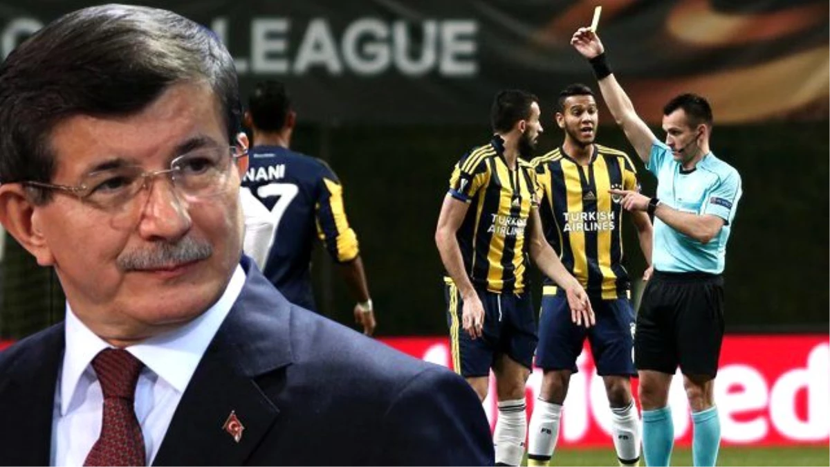 Başbakan Davutoğlu: Fenerbahçe Hakeme Yenildi