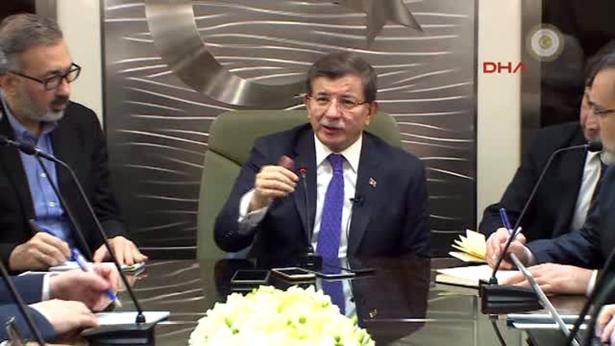 Başbakan Davutoğlu Suriye\'deki Kürtler\'in Hakları ile Ypg Yan Yana Getirilmemeli 2