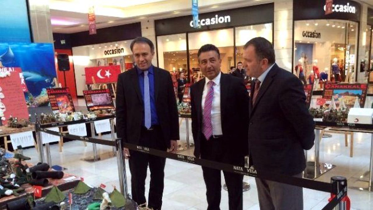 Çanakkale Ruhu Mamak\'ta Sergilendi
