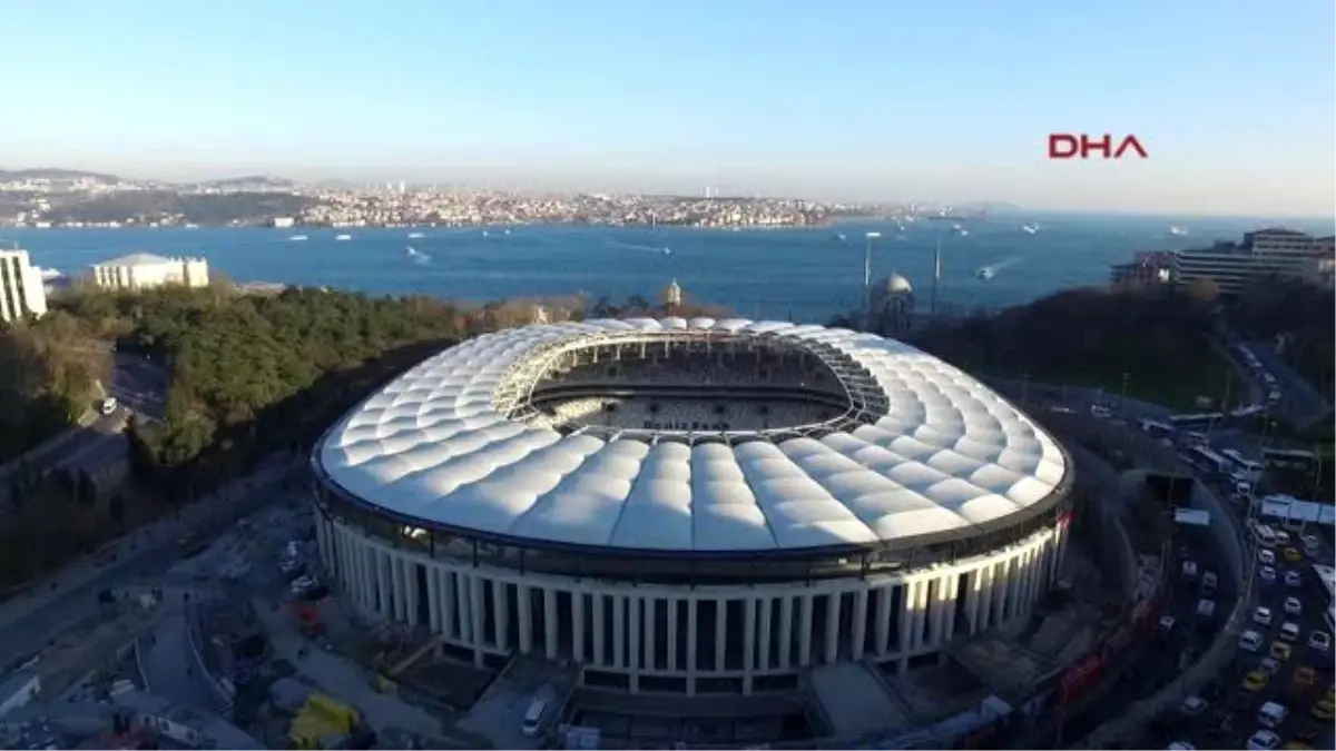 Çatısı Biten Vodafone Arena\'nın Havadan Görüntüleri