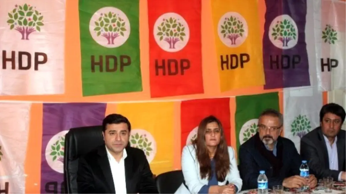 Hdp Eş Genel Başkanı Selahattin Demirtaş Açıklaması