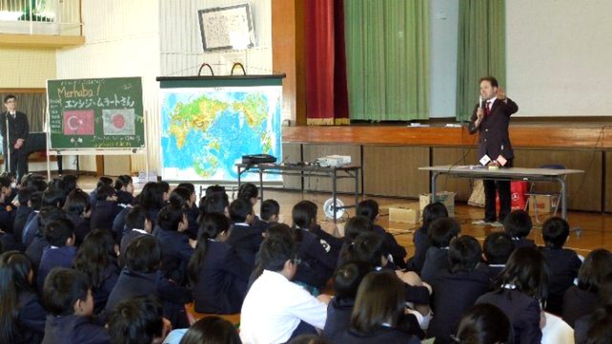 Japon Öğrencilere Japonya-türkiye İlişkilerinin Tarihini Anlattı