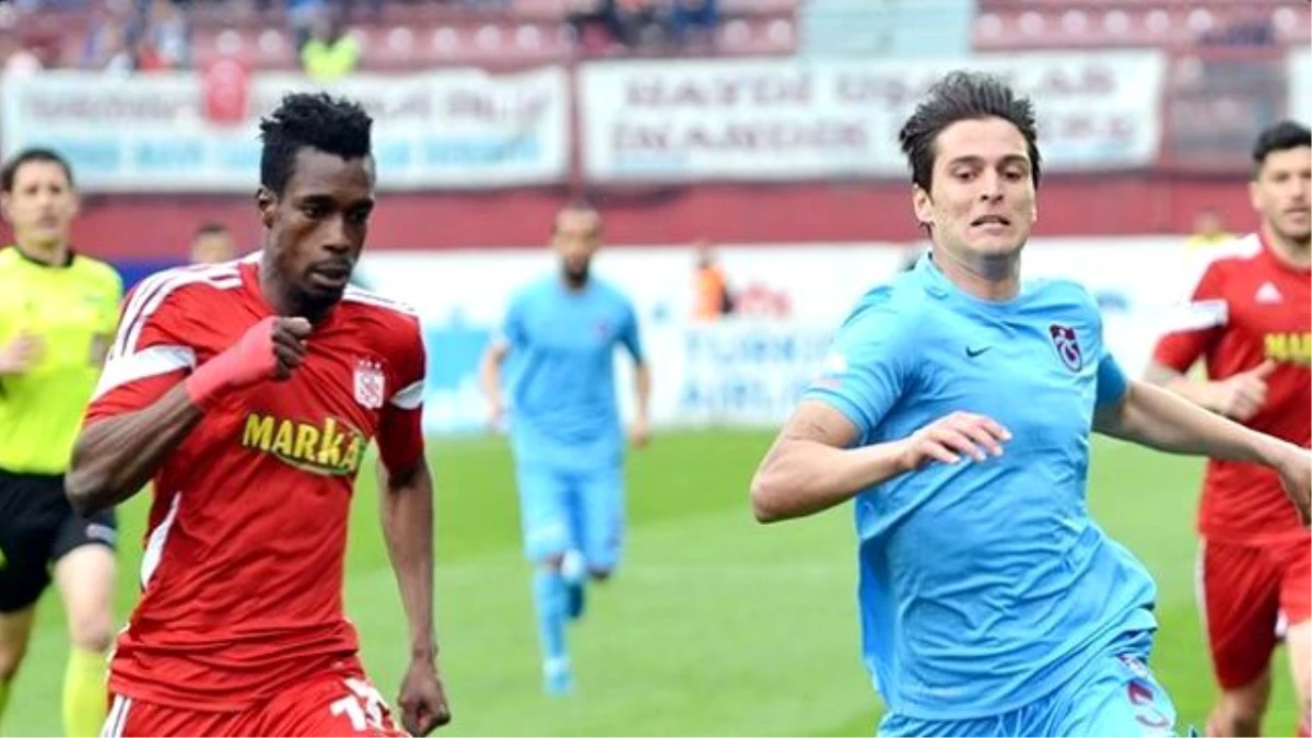 Trabzonspor, Sivasspor\'u 1-0 Mağlup Etti