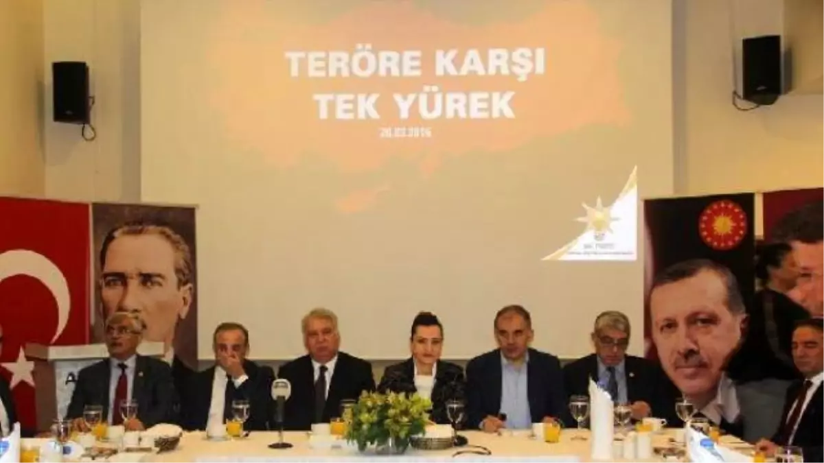 Ak Partili Hotar\'dan Teröre Karşı Tek Yürek Olma Mesajı