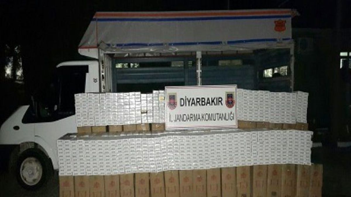 Binlerce Paket Kaçak Sigara Ele Geçirildi