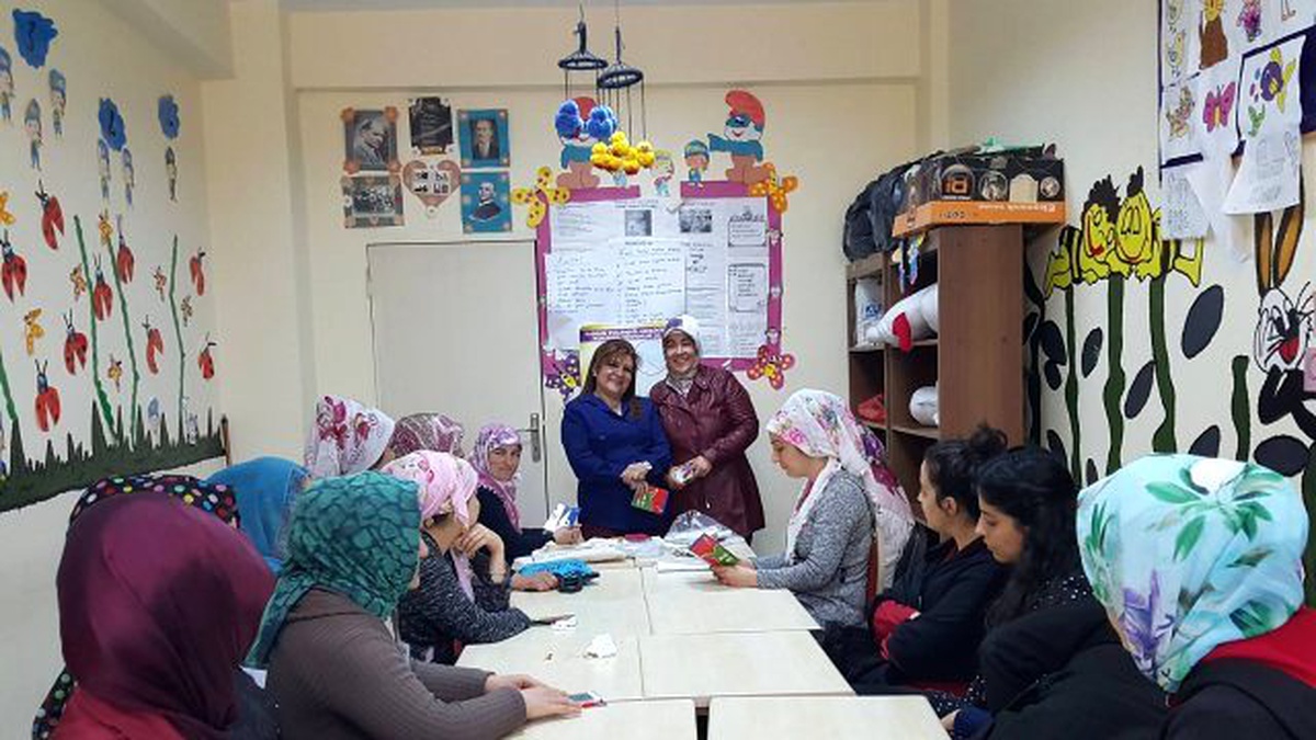 ÇATOM\'da Kadınlara Üreme Sağlığı Eğitimi Verildi