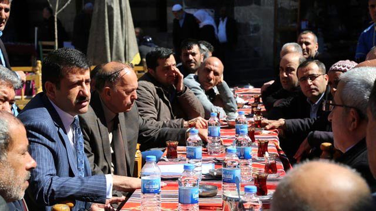 Ekinci, Gümrükhanı Esnafıyla Bir Araya Geldi