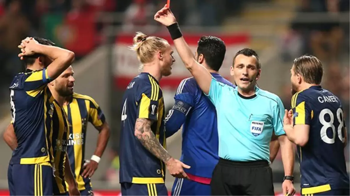 Gözlemci Braga - Fenerbahçe Maçı Hakemi Ivan Bebek\'e 8.2 Puan Verdi